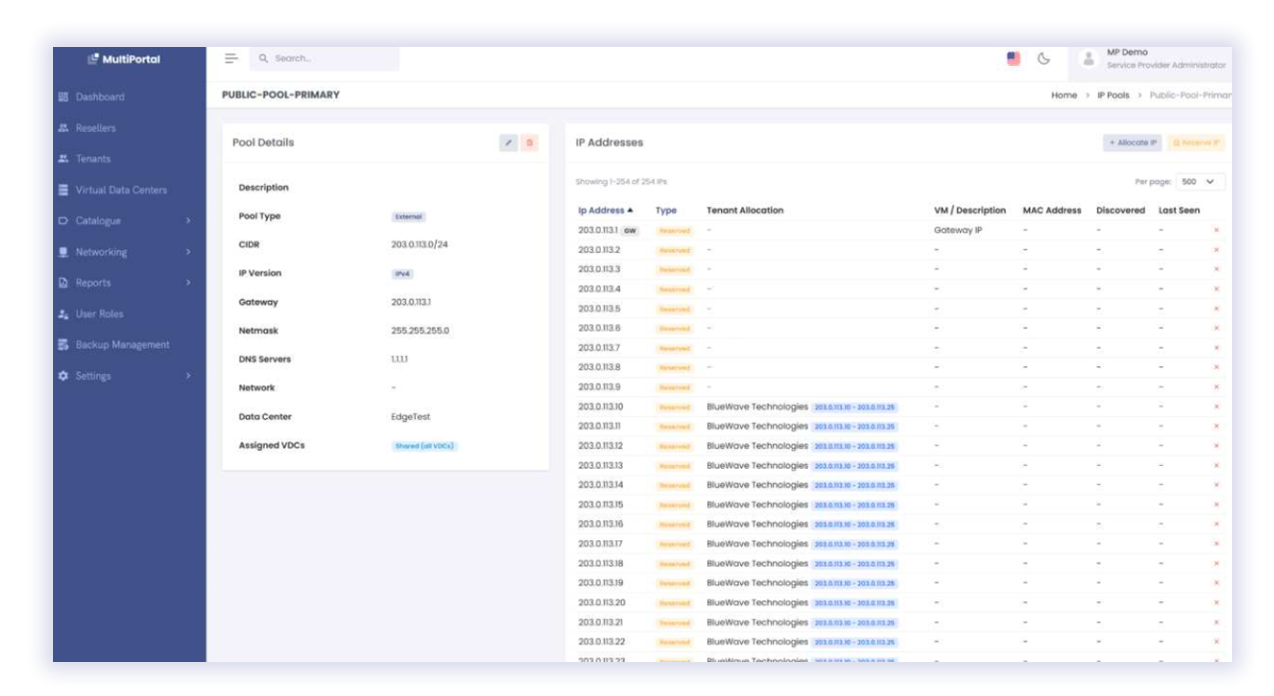 IPAM Subnet Management