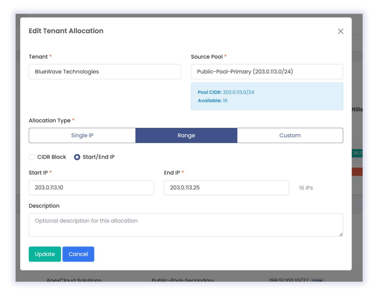 IP Address Tracking